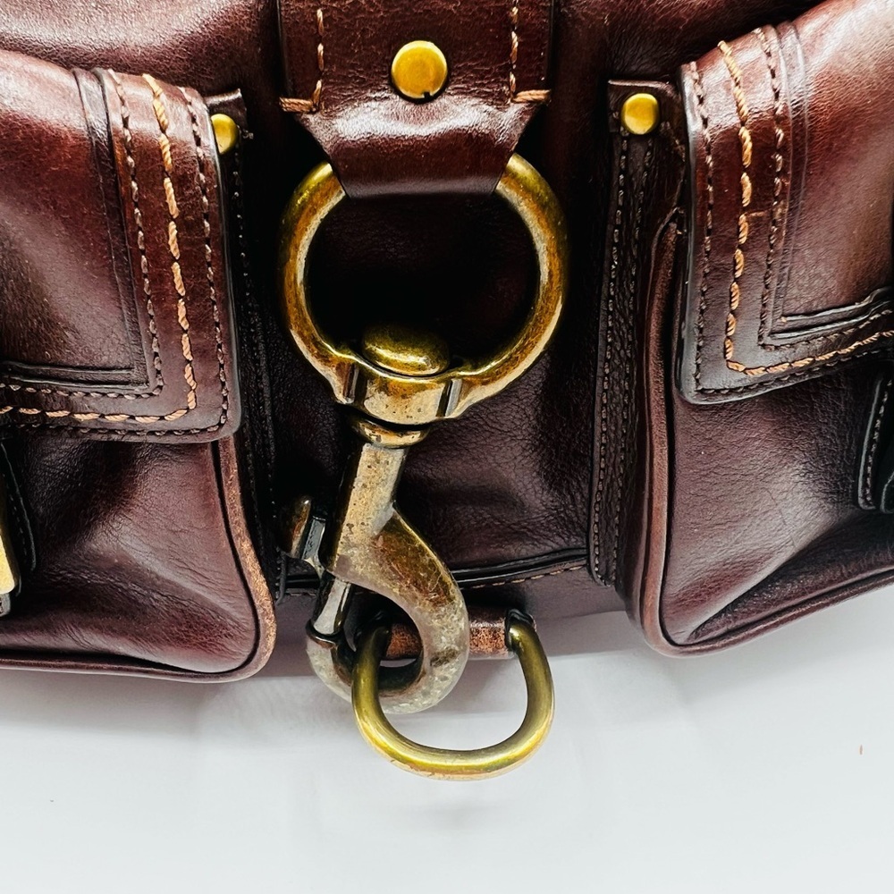 Coach Vintage #7458 Whiskey Leather Bag - Picture 5 of 16